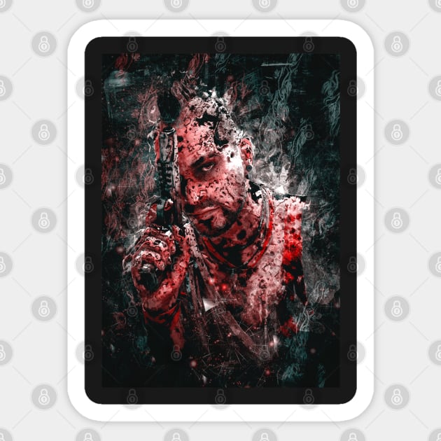 Vaas Montenegro far cry 3 Sticker by syanart